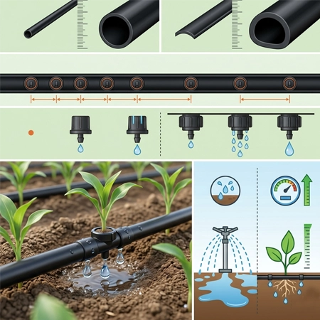 Drip Lateral Pipes